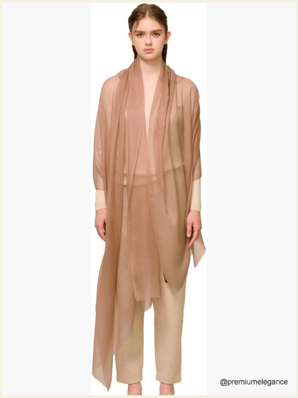 Extra Large Cashmere Pashmina Scarf Wrap Shawl, Lightweight Sheer